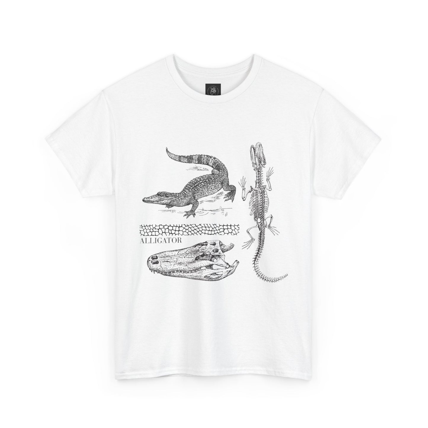 Alligator Graphic Unisex Heavy Cotton Tee