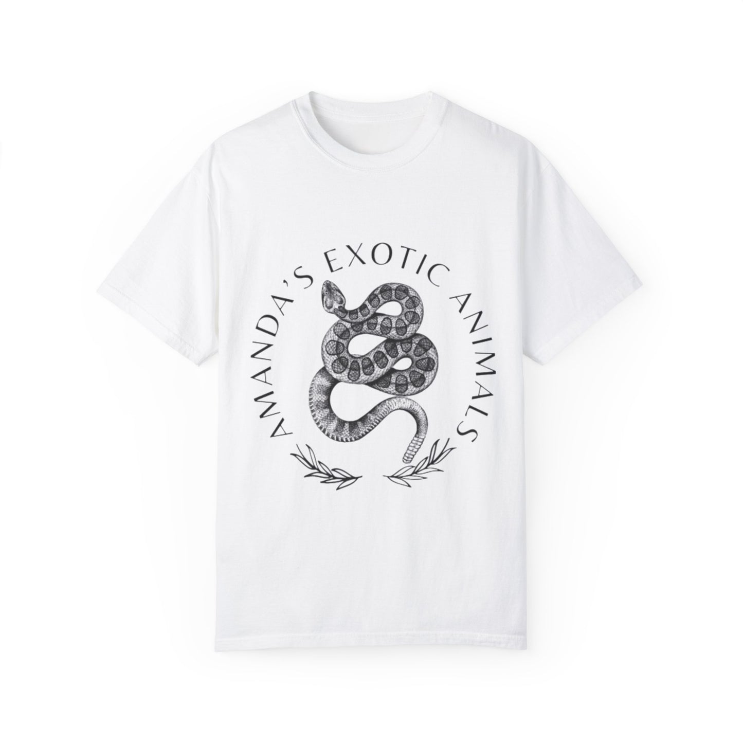 Snake Unisex T-Shirt - Amanda's Exotic Animals Design