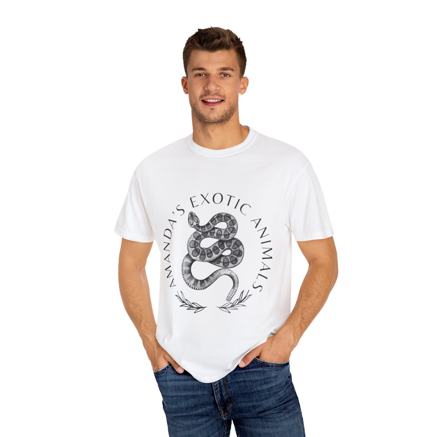 Snake Unisex T-Shirt - Amanda's Exotic Animals Design