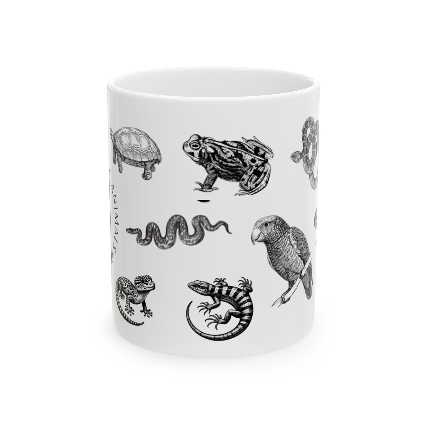 Animal Reptile Themed Ceramic Mug