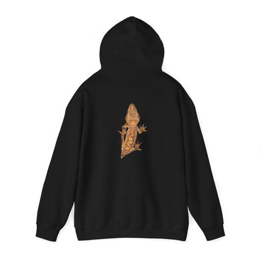 Crested Gecko Hooded Sweatshirt