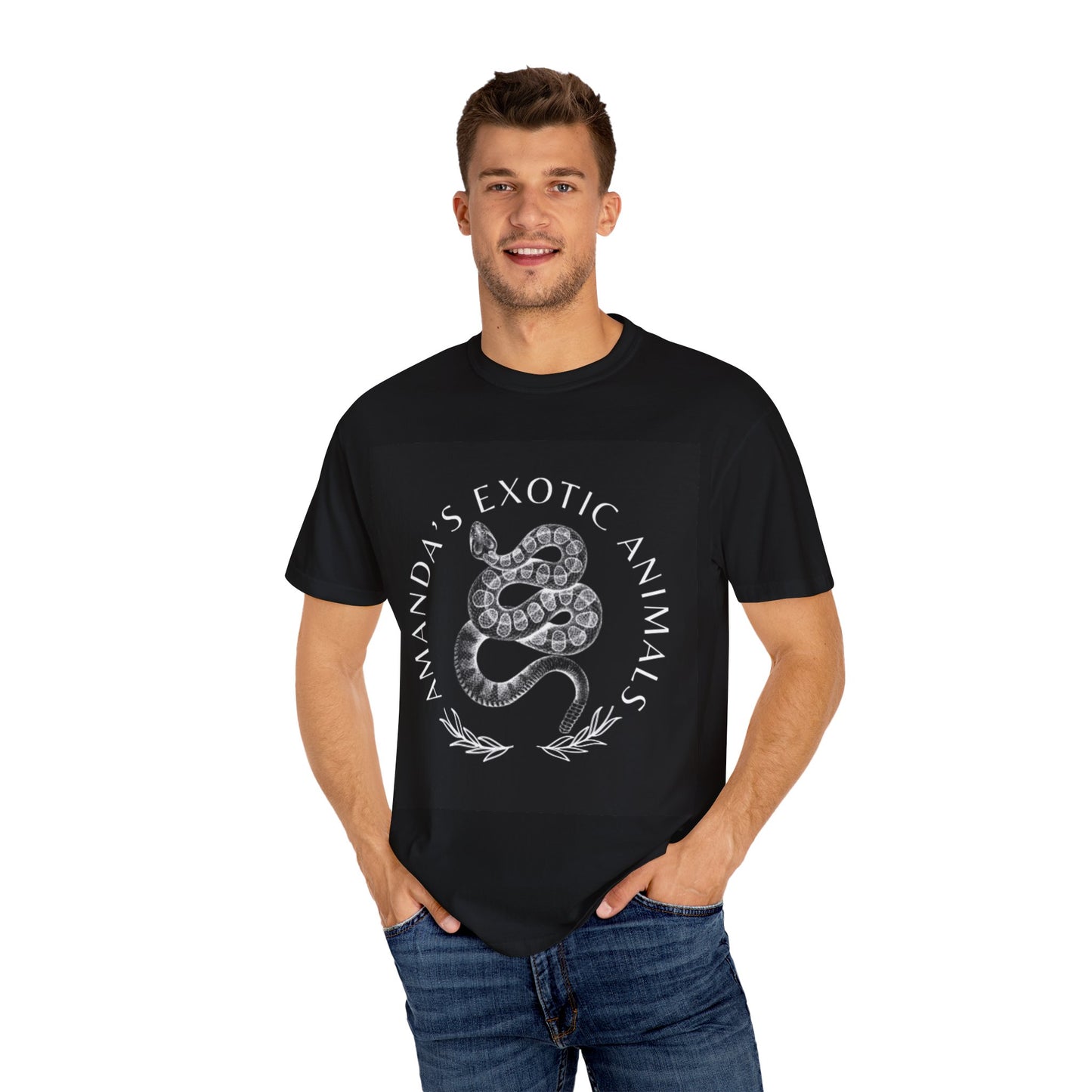 Snake Unisex T-Shirt - Amanda's Exotic Animals Design