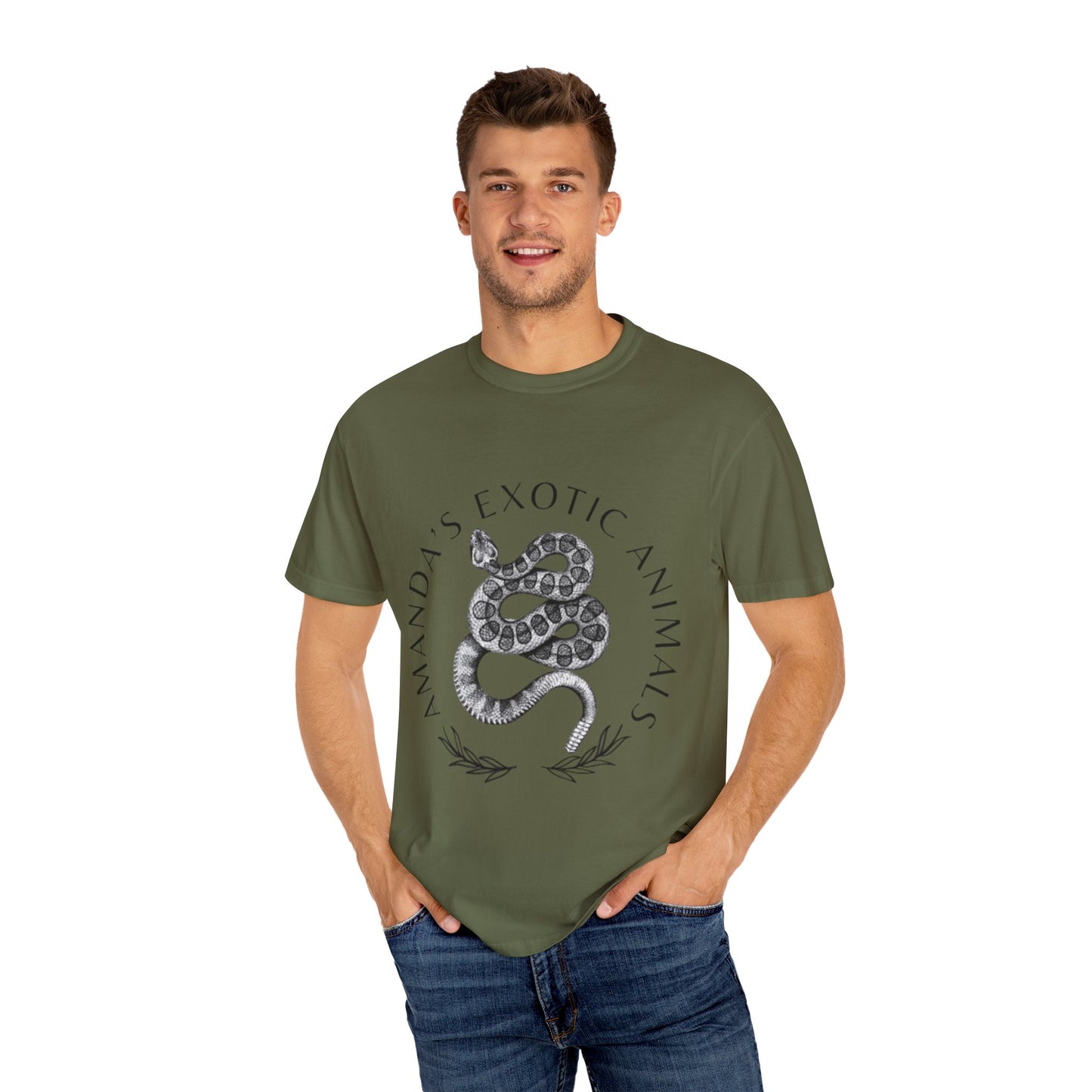 Snake Unisex T-Shirt - Amanda's Exotic Animals Design