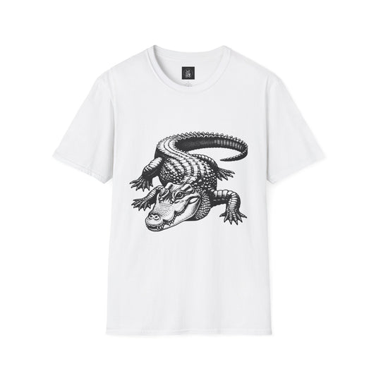 Vintage Alligator Graphic T-Shirt, Unisex Tee