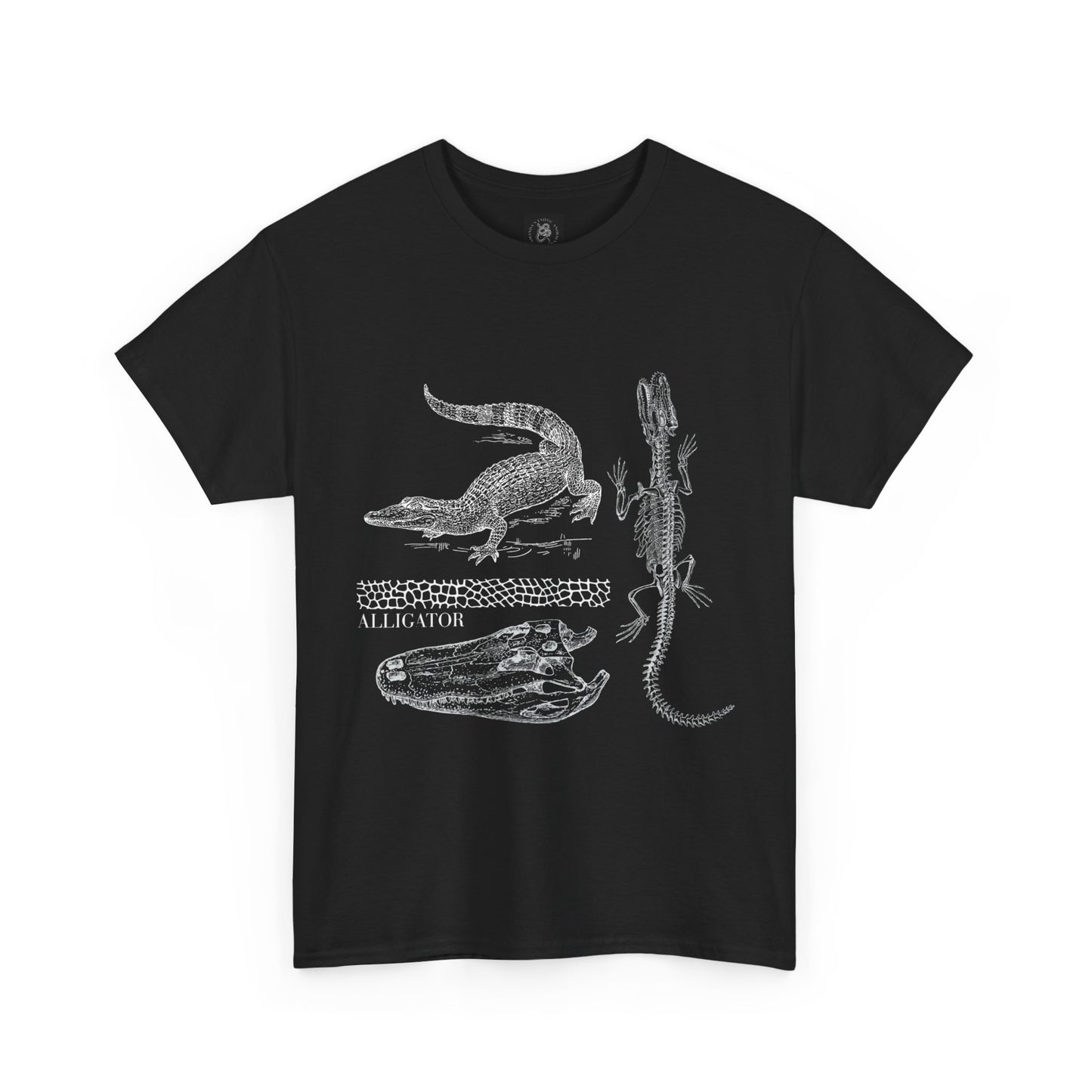 Alligator Graphic Unisex Heavy Cotton Tee