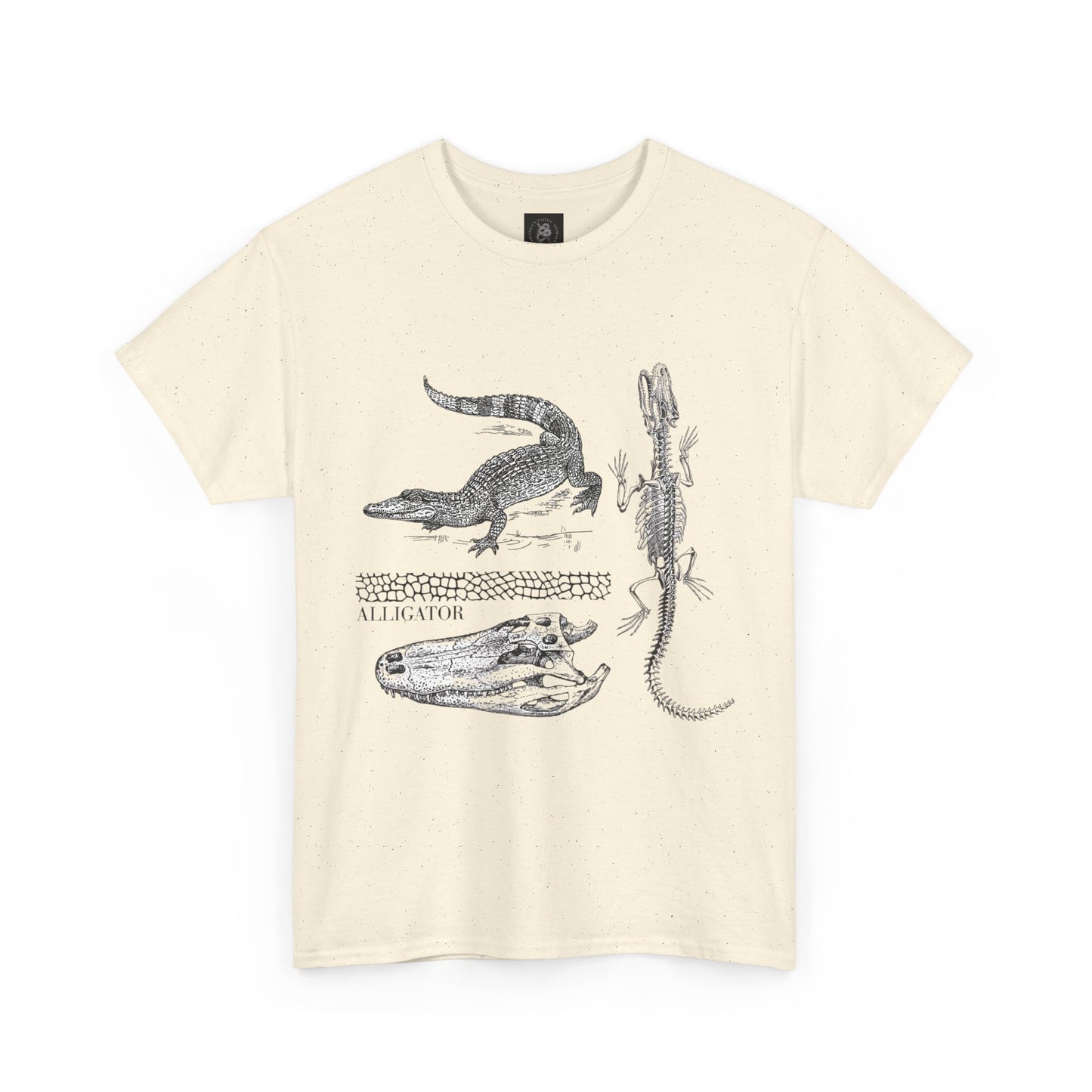 Alligator Graphic Unisex Heavy Cotton Tee