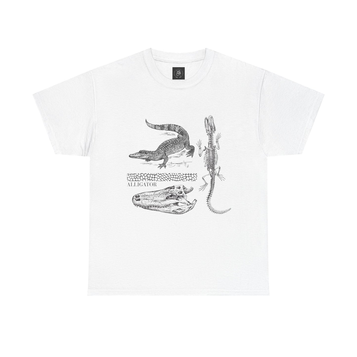 Alligator Graphic Unisex Heavy Cotton Tee