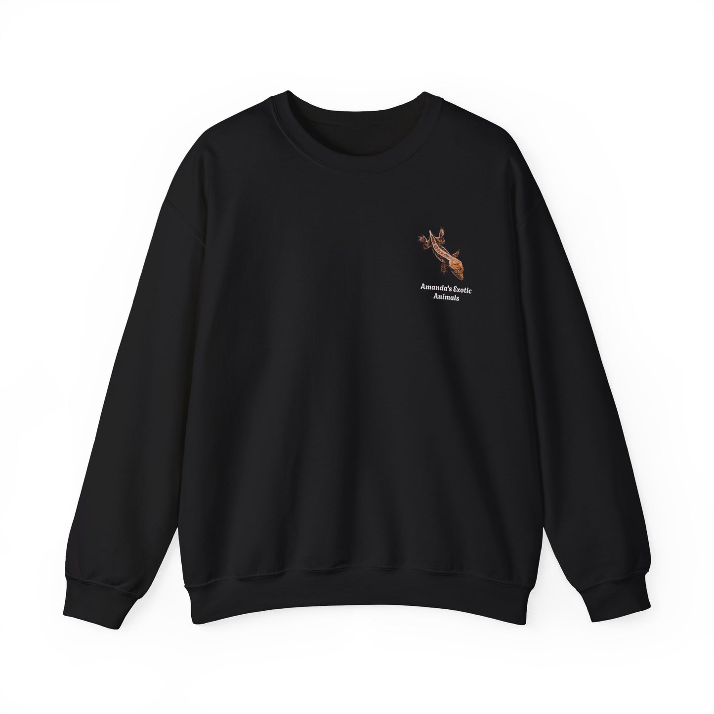 Crested Gecko Multi Gecko Unisex Heavy Blend™ Crewneck Sweatshirt