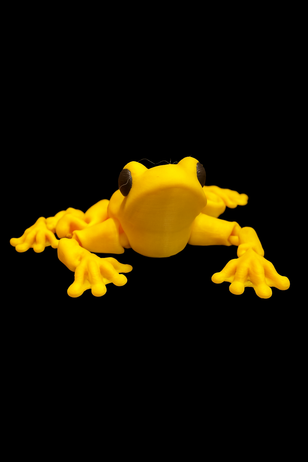 3D Printed Yellow Dart Frog