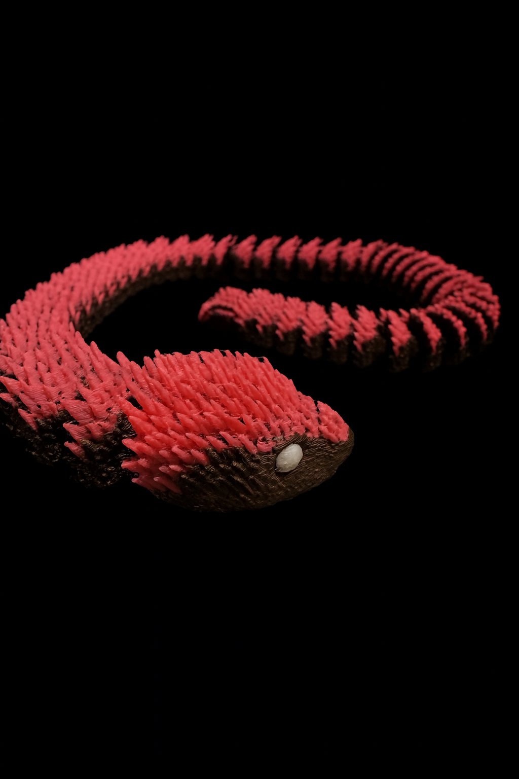 3D Printed Spikey Snake