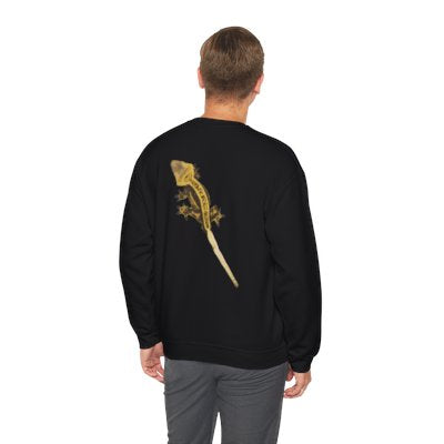 Crested Gecko Multi Gecko Unisex Crewneck